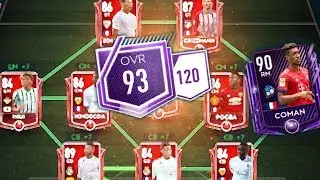 FIRST 90 OVR REWARD MASTER CLAIMED + 93 OVR TEAM UPGRADES & CHANGES | FIFA Mobile