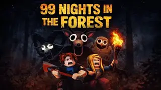 99 Nights in the Forest - (Full Game Walkthrough) | Roblox - [100 days challenge + saving 4 kids]