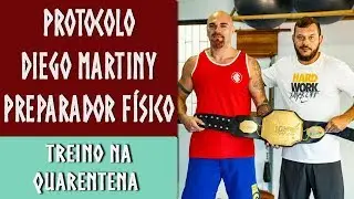 Treino na Quarentena Protocolo Diego Martiny | Quarantine Training Protocol Diego Martiny