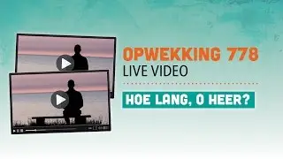 Opwekking 778 - Hoe lang - CD39 (live video)