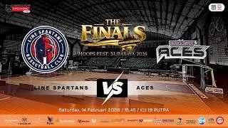 THE FINAL KU 19+ | LINE SPARTANS vs ACES | HOOPS FEST SURABAYA 2026