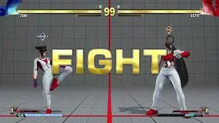 STREET FIGHTER V Juri vs Seth