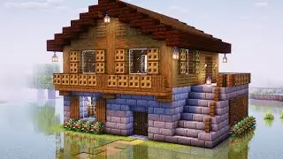 Minecraft Easy Survival House Tutorial 🏠