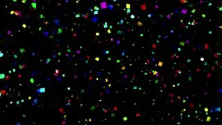 Confetti Party Celebration animation Background - Free Video Background Loops