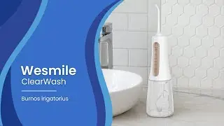 Burnos irigatoriaus Wesmile ClearWash