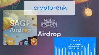 Cryptorank Airdrop|| Arena Game token || AGP Airdrop loot