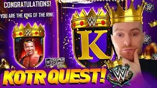 KINGS QUEST COMPLETE!! WRESTLEMANIA 36 KOTR REWARDS! WWE SUPERCARD SEASON 6