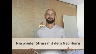 Einbauanleitung Silentfiber Schallschutzplatte, Schalld&auml;mmung zum Nachbarn selbst verbessern