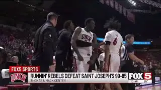 UNLV Runnin' Rebels побеждают St. Joseph's со счётом 99-85