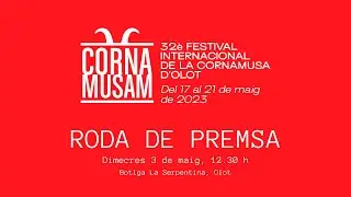 Roda de premsa Cornamusam 2023 I 03.05.23 - 12-30 h -  Botiga La Serpentina, Olot