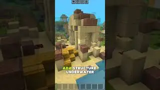 Seed Minecraft Berisi Structure plaing langka! #minecraft #minecraftshorts