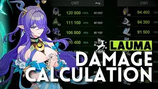 Lauma [Lv. 90/C0] &ndash; Skill Damage Calculation | Genshin Impact