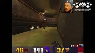 Caught him lacking! #quake3arena #quake #tdm  #freezetag  #pcgaming #pcstreaming