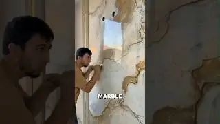 Почему люди думают, что эта стена из настоящего мрамора 😳