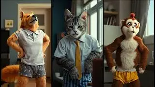 Remote Job Chaos #kids #funny #catvideos #animatedmovie #remotejobs #popsong #popvibes #remotework 