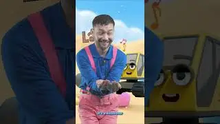 Brave Excavator 🚜🎶 | Fun Kids Song | Uncle BLEPOT