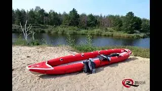 В поход на надувной байдарке Альфа-Зет 520 от производителя ZelGear