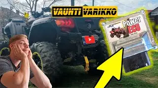 BEST UPGRADE FOR YOUR ATV! @vauhtivarikko Stage 3 Clutch KIT and Power ECU!