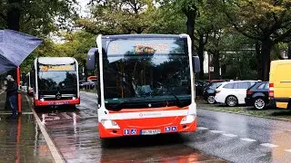 Busmitfahrt im Mercedes-Benz Capacity L von U Borgweg bis Hauptbahnhof Steintorwall auf der Linie 6