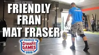 Mathew Fraser does Friendly Fran in 3:08 Crossfit Games 2020
