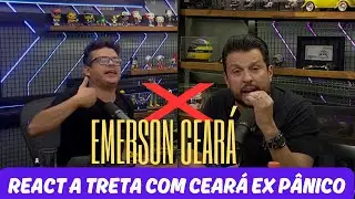 EMERSON CEAR&Aacute; REACT TRETA COM CEAR&Aacute; EX P&Acirc;NICO | LIVE LEND&Aacute;RIA EMERSON CEAR&Aacute; -Caverna do Ogro Podcast