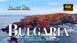 Black Sea Bulgaria Waves: Storm & Serenity in 4K! 🌊 #europe  #Bulgaria #BlackSea #Drone
