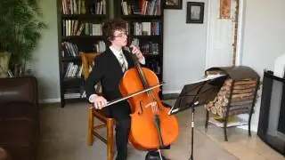 J.S. Bach Prelude to Cello Suite No. 2 - Noah G Guzman