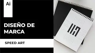 #tutorial#Illustratortutorial #flatdesign Diseñando un isotipo con cuadrícula.