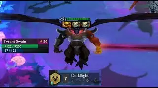 Swain 2 Star + Talisman Of Ascension ft 6 Darkflight Tft Set 7.5 Revival