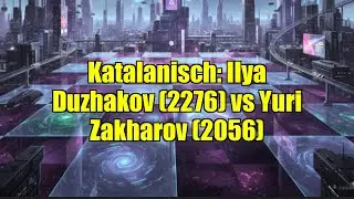 Katalanisch: Ilya Duzhakov (2276) vs Yuri Zakharov (2056)
