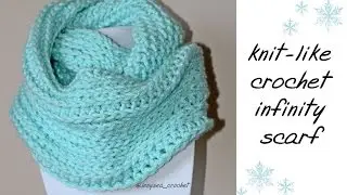 How To Crochet for Beginners | Knit Like Infinity Scarf