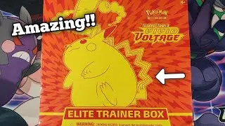 Pokemon Vivid Voltage Elite Trainer Box Opening!!