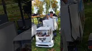 Funny Day with a RC Truck. Kids had a lot of fun. #rc #truck #fun #power #kids #germany #rctruck