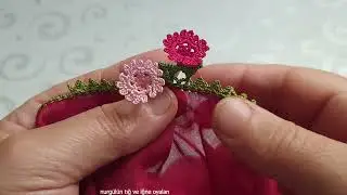 #crochet #puntillas #tığoyası #handmade #1035 iğneden tığa kolay3 boyutlu çıtı pıtı bir model oldu