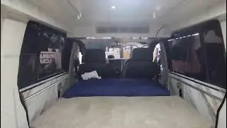 Pemasangan PVC di Plavon dan dinding dalam APV selesai ..