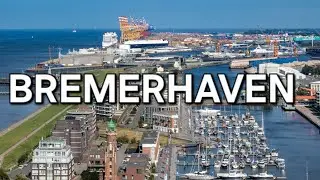 🇩🇪 Bremerhaven  Germany🇩🇪 4k walking step by step walking in  the city 🫡🫡🔥🔥🔥🚤⛵