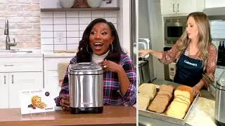 Cuisinart 2-lb Automatic Stainless Steel Breadmaker on QVC
