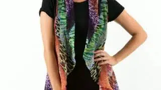 Travel Must Have - Vest. Scarf. Coverup