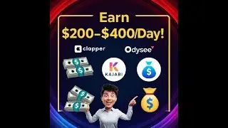 Content Creators Earning $200-$400/Day with Clapper, Kajabi & Odysee