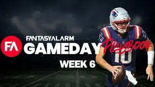 Fantasy Football Week 6 Gameday Live: Start/Sit Advice, Injury Updates & More!