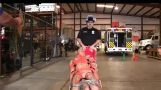 EMS Director completes the Physical Ability Test