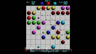 Bubbles 98 B&auml;lle Spiel (Color Lines)