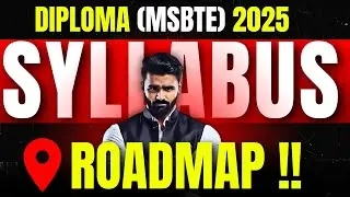 DIPLOMA MSBTE 2025 | SYLLABUS ROADMAP | PRADEEP GIRI SIR
