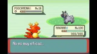 POKEMON EMERALD | MAGMAR | BOLA SOMBRA | SHADOW BALL