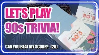Play Trivia on Youtube! 1990's Trivia Alone or with Friends and Family!