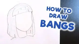 How to Draw Bangs | Cadillac Cartoonz