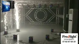 Sparctic cold spark fountain non-pyrotechnic machine
