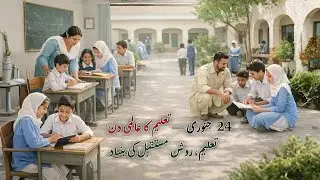 24 January, International Day of Education | Learning Today, Leading Tomorrow | @KhushBagh-pk
