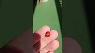 2.9 Ct Orange Fire Color Natural Spessartine Garnet