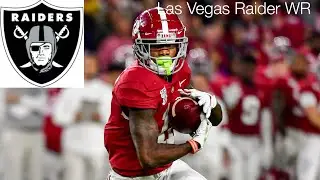 Henry Ruggs The Newest Las Vegas Raider